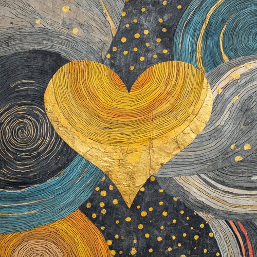 The Geometry of Tenderness and Love van Lucy Moon, Digitaal te koop op Singulart
