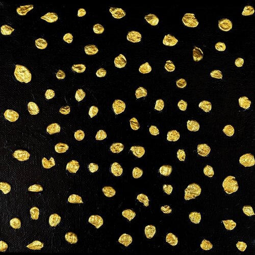 Golden Seeds of the Night Sky van Lucy Moon, Schilderij te koop op Singulart