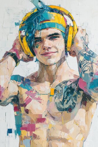 The moment when the internet became destiny di Lucy Moon, Digitale in vendita su Singulart