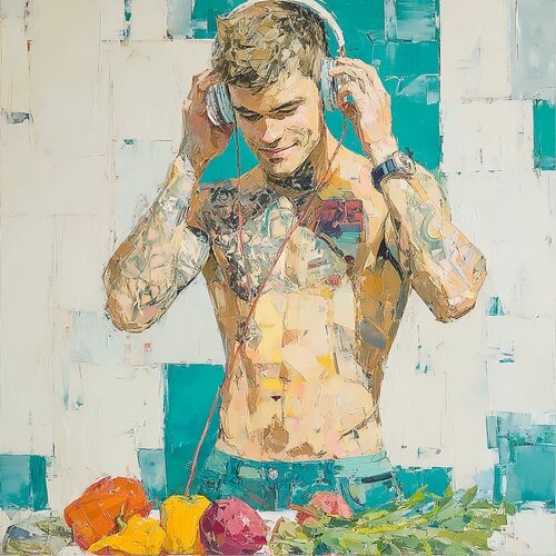 Borders disappear when love begins di Lucy Moon, Digitale in vendita su Singulart