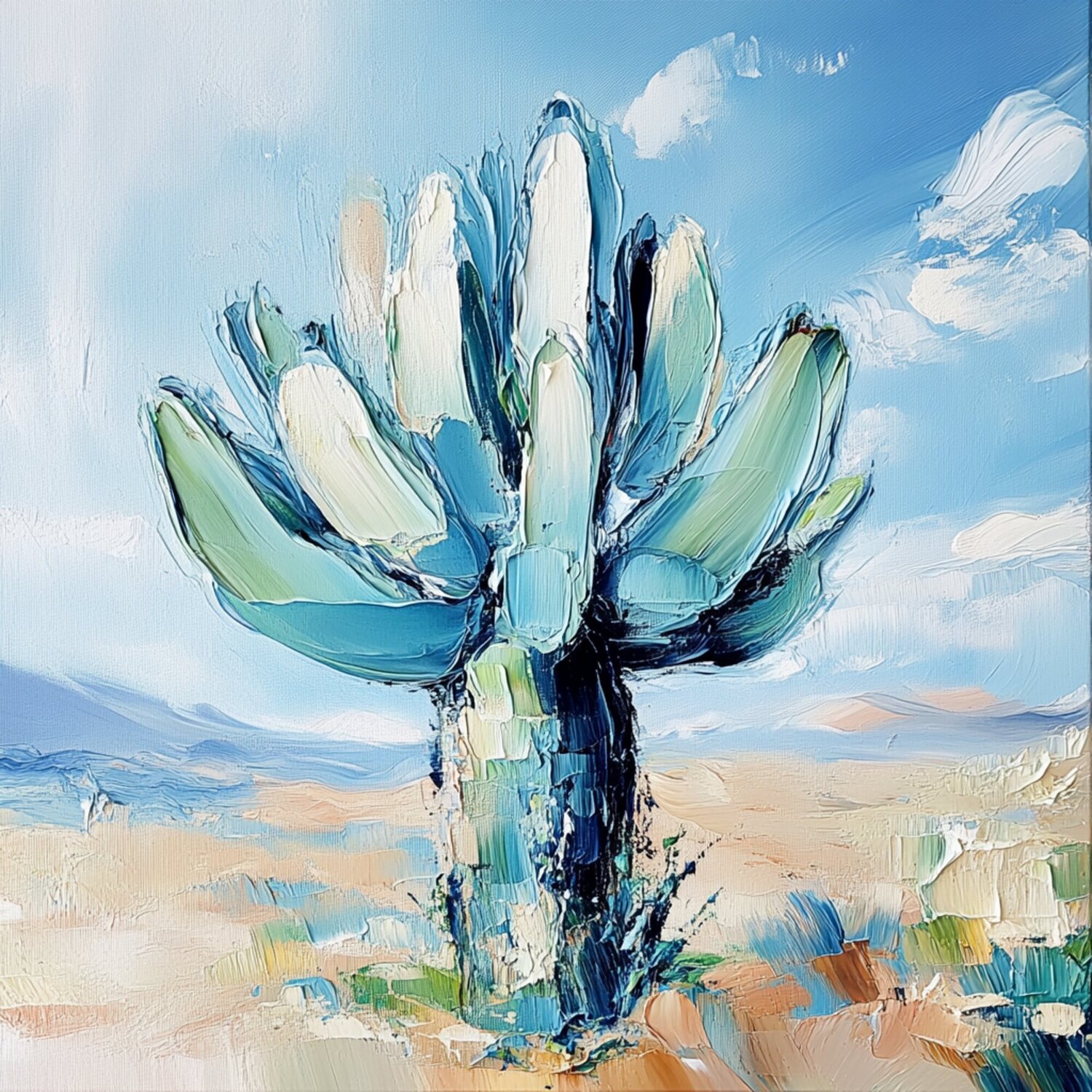 Southwest Silence of the Arizona Desert Lucy Moon Digital zu verkaufen