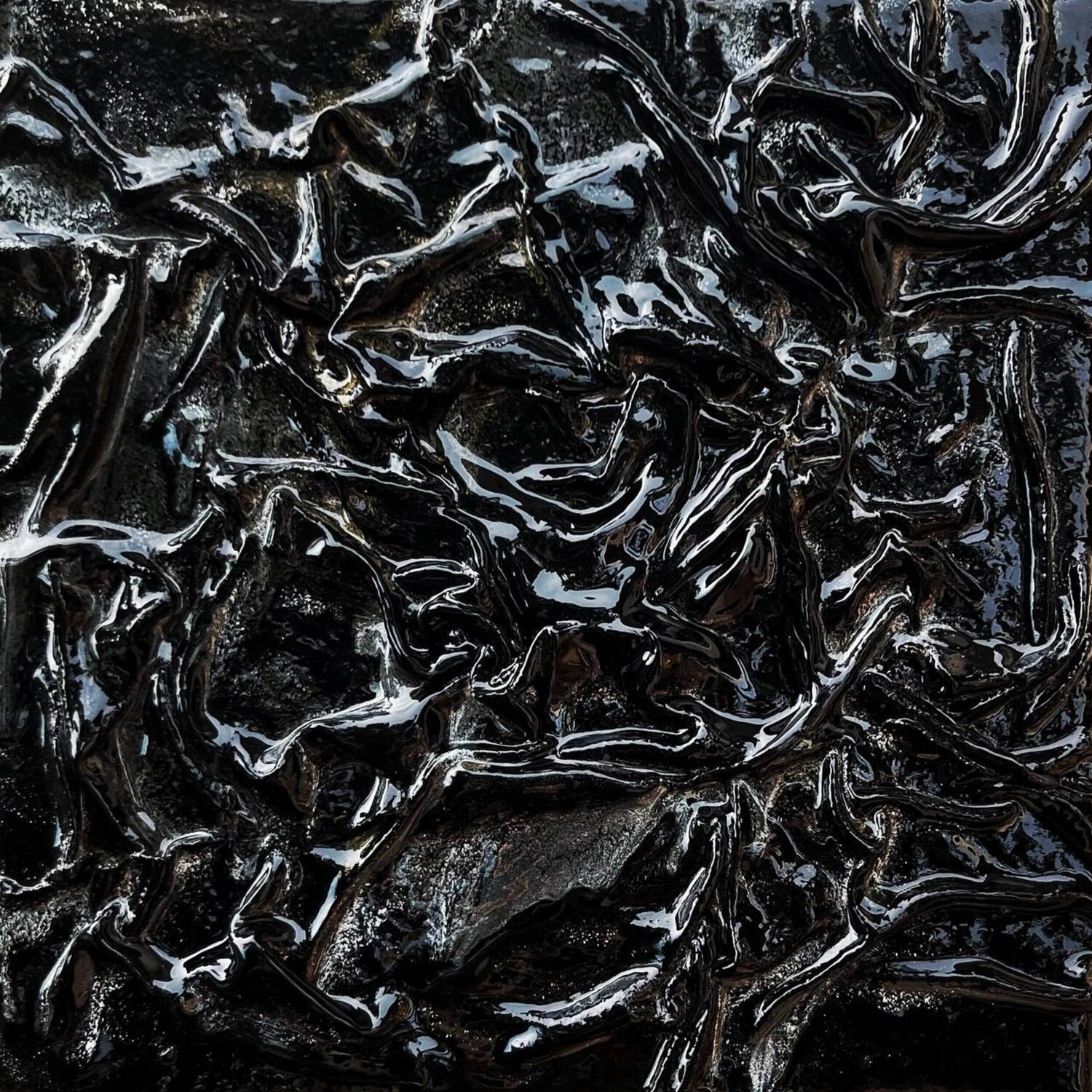 Black 3D Abstraction Lucy Moon
