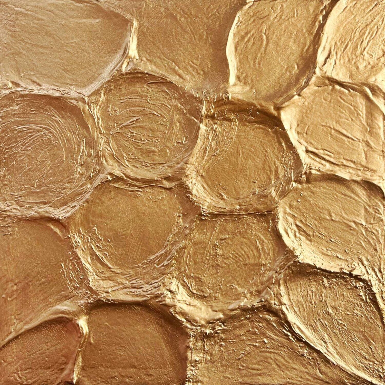 3D Geometric Peaks in gold Lucy Moon