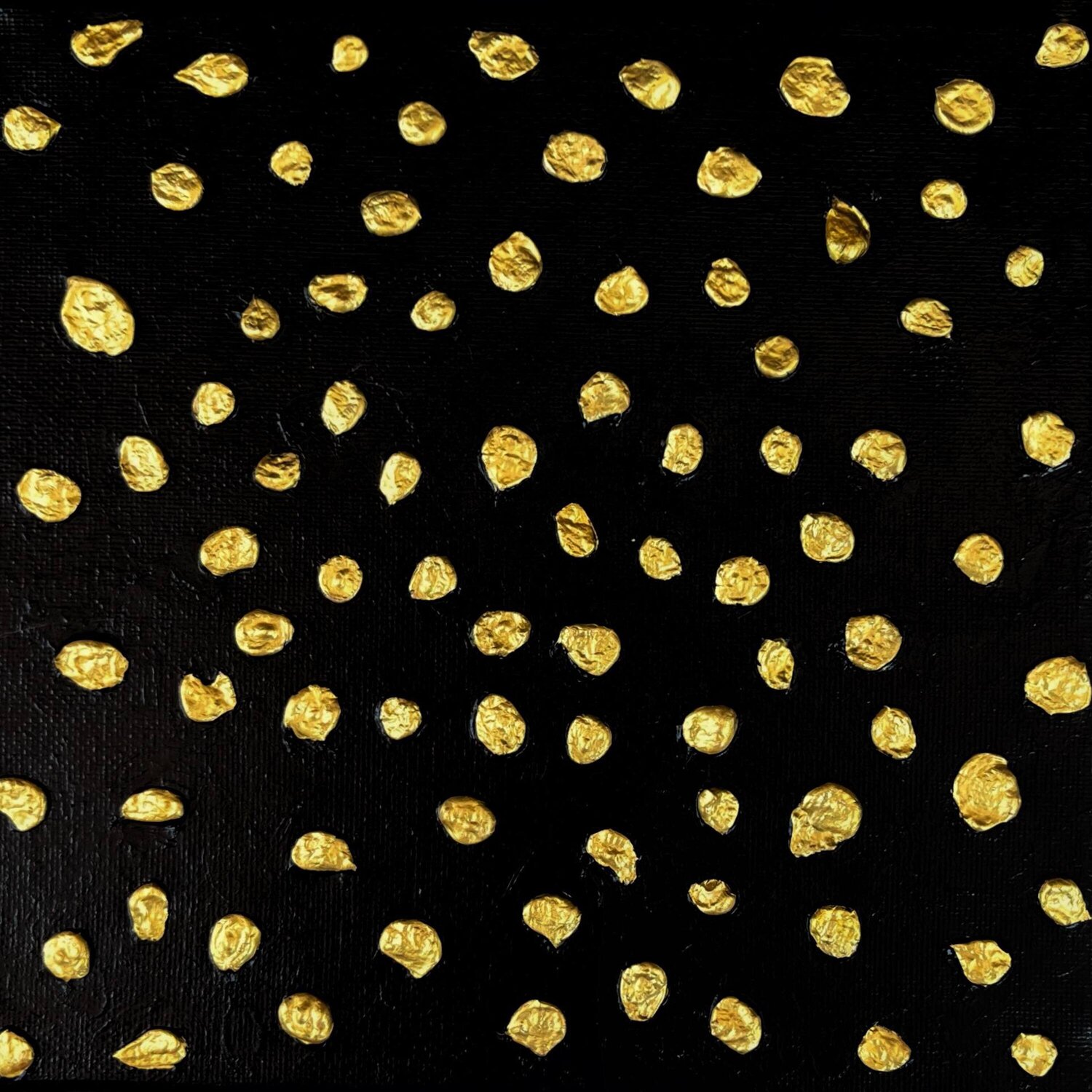 Golden Seeds of the Night Sky Lucy Moon Originalgemälde zu verkaufen