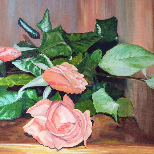 flowers4 von Dilek Özçelik, Malerei kaufen auf Singulart