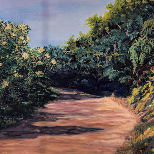 landscape 6 de Dilek Özçelik, Pintura a la venta en Singulart