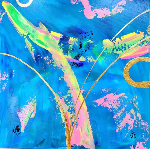 Gentle Breeze di Alison G Saunders, Pittura in vendita su Singulart