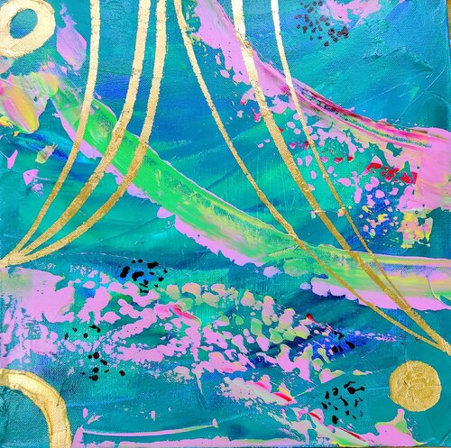 Gentle Waves di Alison G Saunders, Pittura in vendita su Singulart