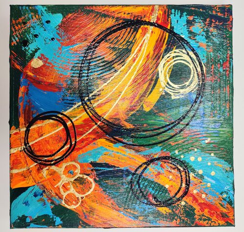 Sanctuary di Alison G Saunders, Pittura in vendita su Singulart