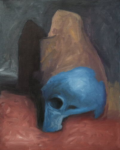 Grey sky van Theo Overgaauw, Schilderij te koop op Singulart