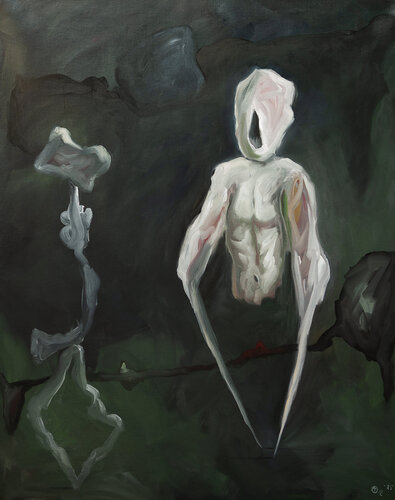 Cloudburst flight by Theo Overgaauw, Painting for Sale on Singulart
