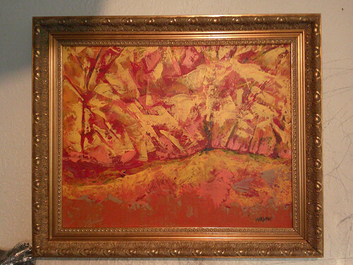 Forrest of phoenix fire di Wayne Brown, Pittura in vendita su Singulart