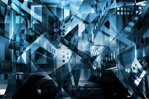 Metro-City by night di Wayne Brown, Digitale in vendita su Singulart