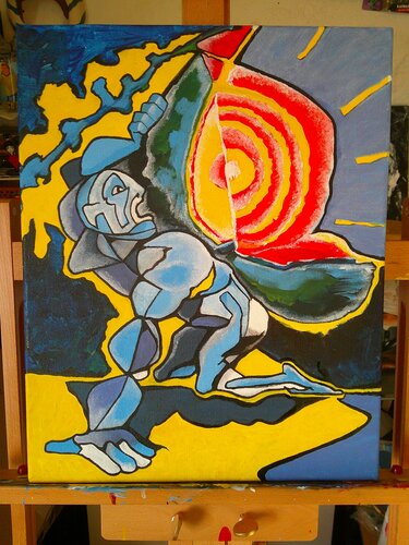 Atlas Falls by Wayne Brown, 絵画 for Sale on Singulart