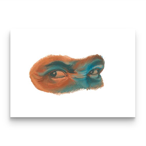 Eyes 16/30 – Fine Art Print of Figurative Gaze and Emotional Presence Isabella D'Elia