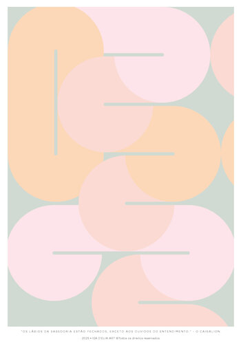 Eternal Currents – Fluid Light | Poster 2 von Isabella D'Elia, Digital kaufen auf Singulart