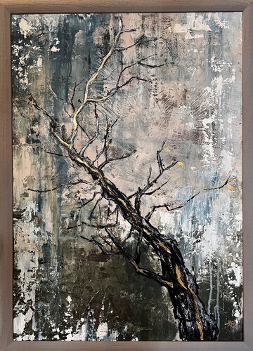 Lebenslinie by Jeannette Reupke, Painting for Sale on Singulart