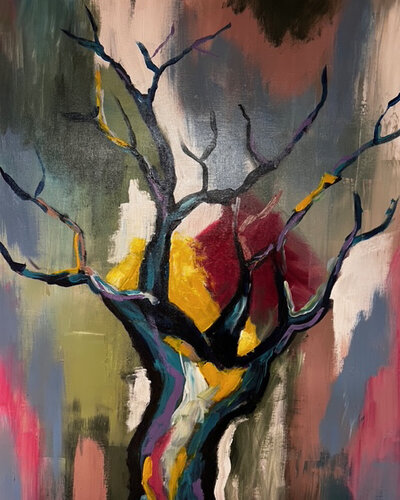 The tree of Life von Jeannette Reupke, Malerei kaufen auf Singulart