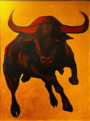 Luxus Bulle von Jeannette Reupke, Malerei kaufen auf Singulart