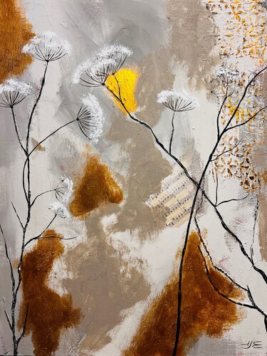 Echoes of earth 1 by Jeannette Reupke, Painting for Sale on Singulart
