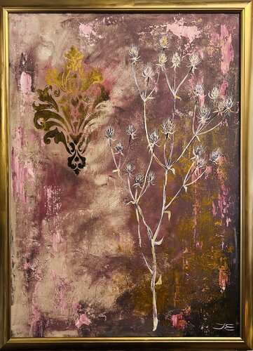 Scotch thistle by Jeannette Reupke, Painting for Sale on Singulart