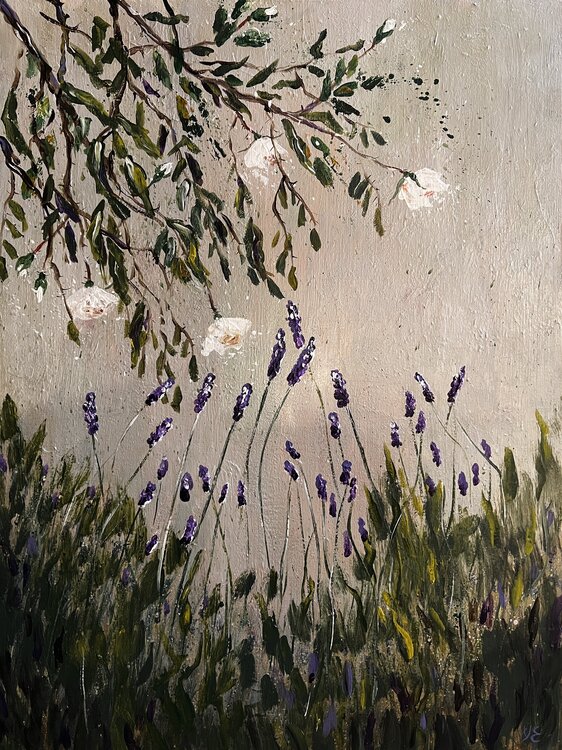 Rosen und Lavendel Jeannette Reupke