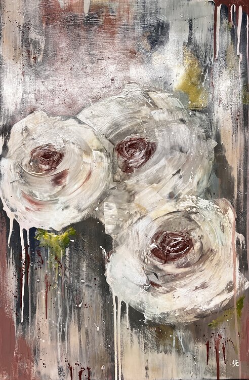 Weisse Rosen Jeannette Reupke