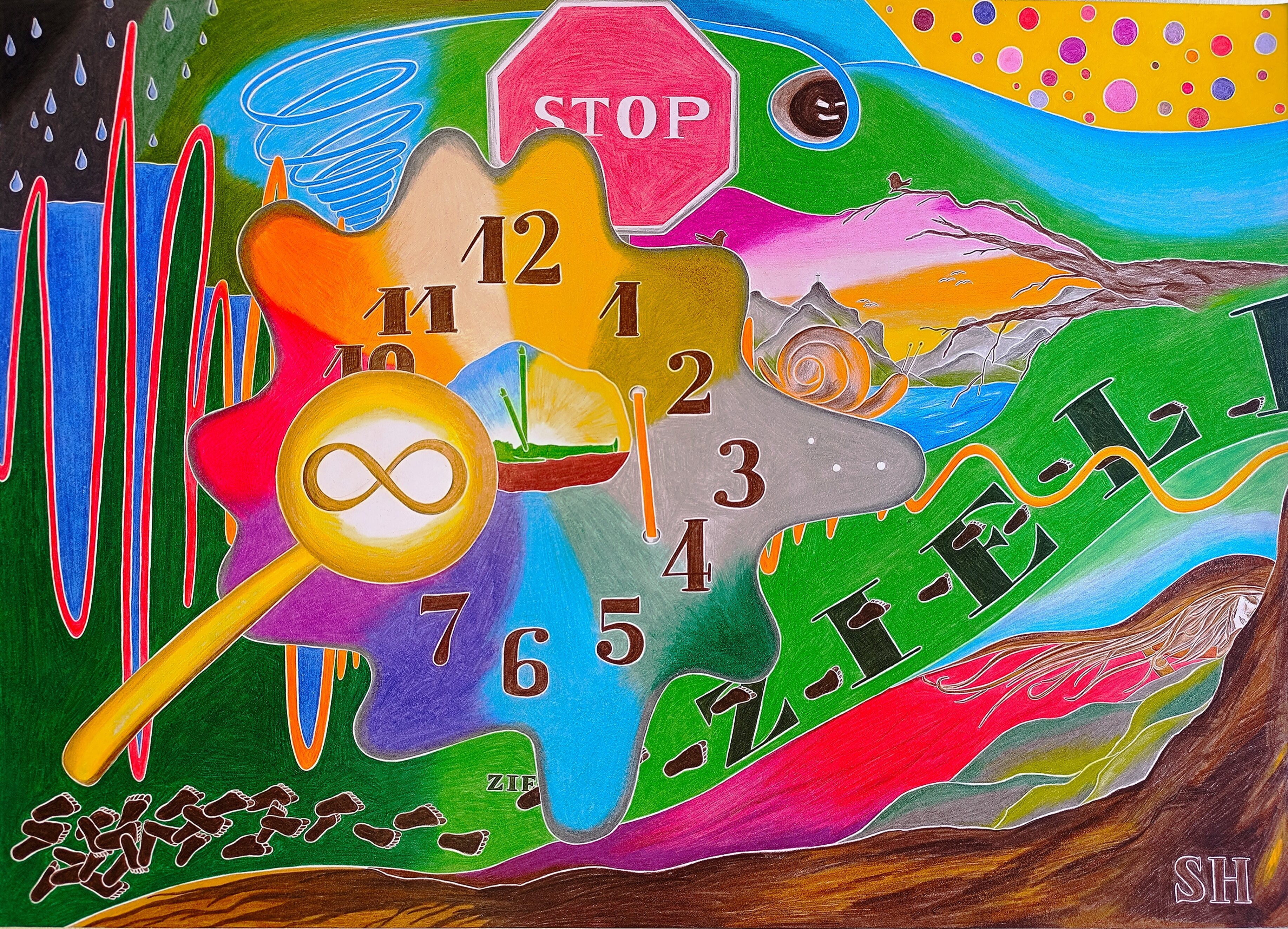 まだ走っている