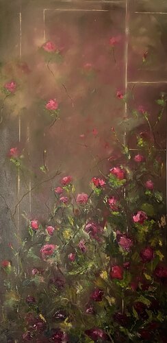 "Red Roses" de Gery Kempczynski, Pintura a la venta en Singulart