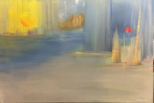 "Curtain Call" de Gery Kempczynski, Pintura a la venta en Singulart