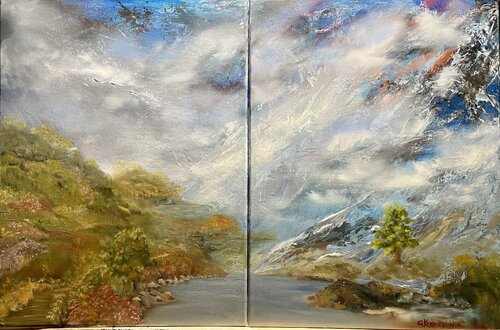 "One Tree Hill" de Gery Kempczynski, Pintura a la venta en Singulart