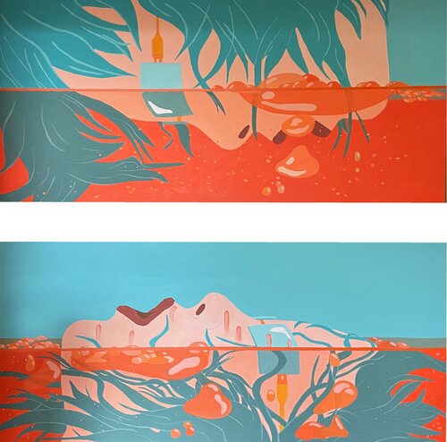 In & Out di Hannah Bömer, Pittura in vendita su Singulart