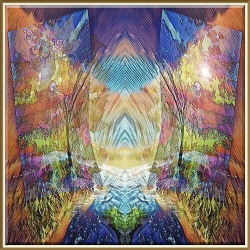 Butterfly Portal di Tammie LaMountain, Altri media in vendita su Singulart