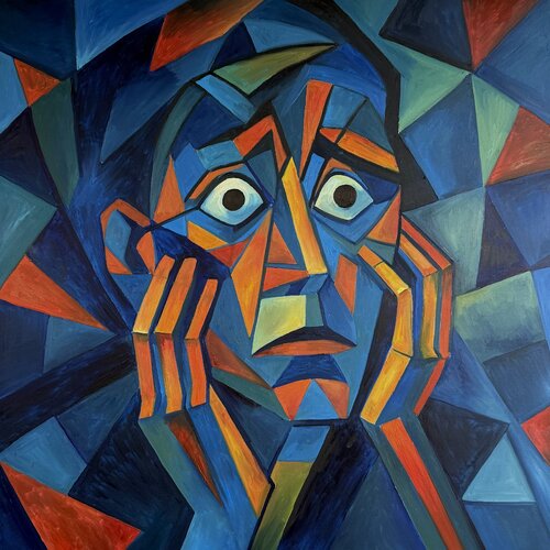 Fear van Yelyzaveta Vysokopoiasna, Schilderij te koop op Singulart