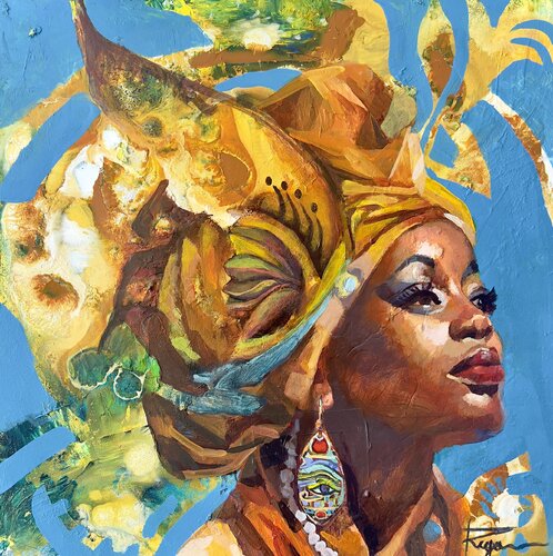 Sol del Caribe van Rigo Peralta, Schilderij te koop op Singulart