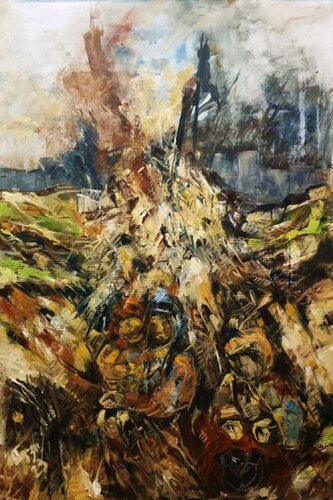 Die Geister die ich rief.2 de German Pizzinini, Pintura a la venta en Singulart