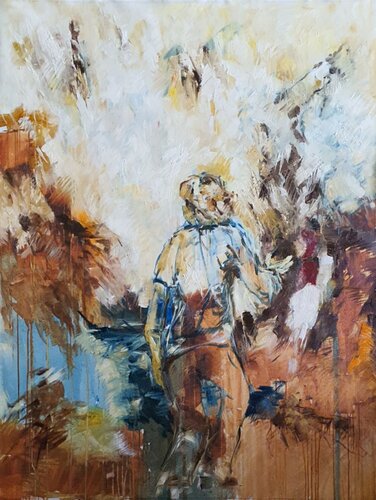Schwellnzustand par German Pizzinini, Peinture en vente sur Singulart