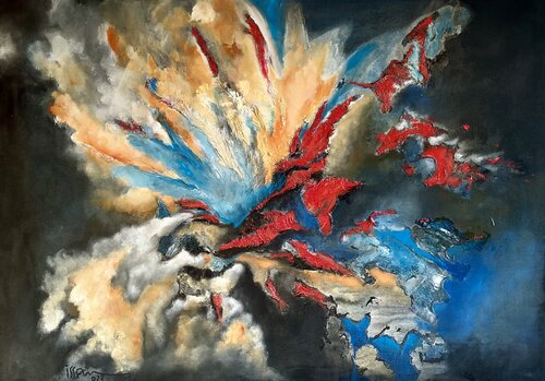 Fractured Ascent von Issam Youssef, Malerei kaufen auf Singulart