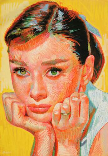 For lovely eyes, seek out the good in people di Seung Hwan Kim, Pittura in vendita su Singulart