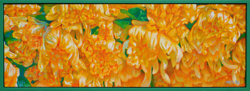 Chrysanthemum van Seung Hwan Kim, Schilderij te koop op Singulart
