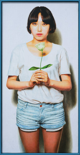Flower by Seung Hwan Kim, 회화 for Sale on Singulart