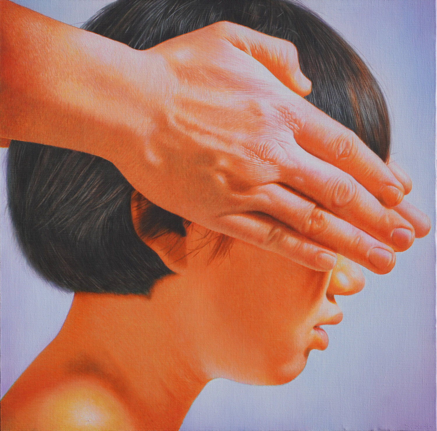 The seeker and the leader Seung Hwan Kim Originalgemälde zu verkaufen