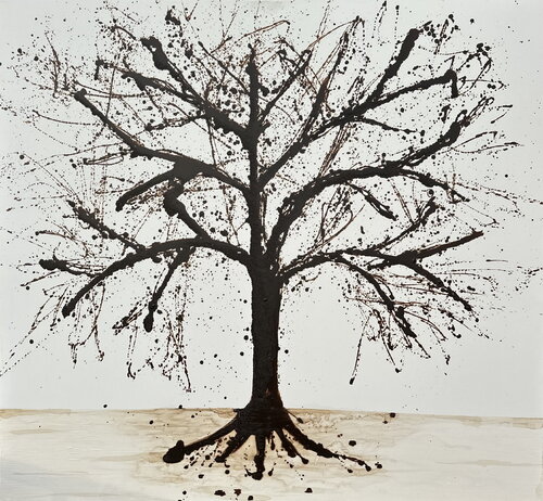 Natural Love | Shamanic tree von Fabio Pietrantonio, Malerei kaufen auf Singulart