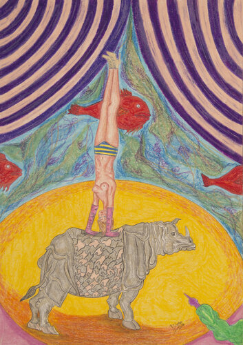 "Íntimo escenario" di Patricia Silva, Opera su carta in vendita su Singulart