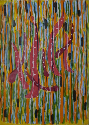 "Ciudades perdidas en rojo II" di Patricia Silva, Pittura in vendita su Singulart
