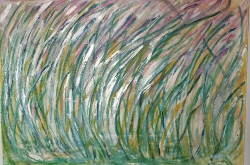 "Atardecer" Serie:"Pastizales". di Patricia Silva, Pittura in vendita su Singulart