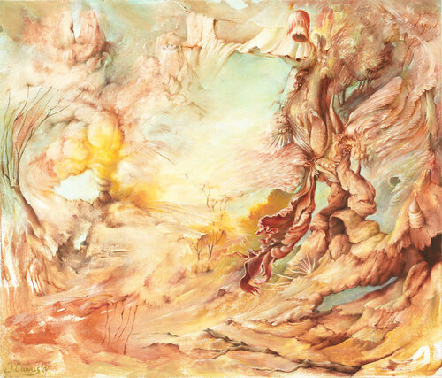 Der erste klassische Aufenthalt di Jehan Calvus, Pittura in vendita su Singulart