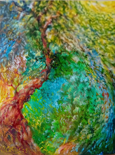 Die Überflutung van Jehan Calvus, Schilderij te koop op Singulart