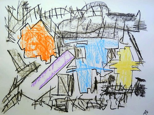 Complementary Colors di JLP, Opera su carta in vendita su Singulart
