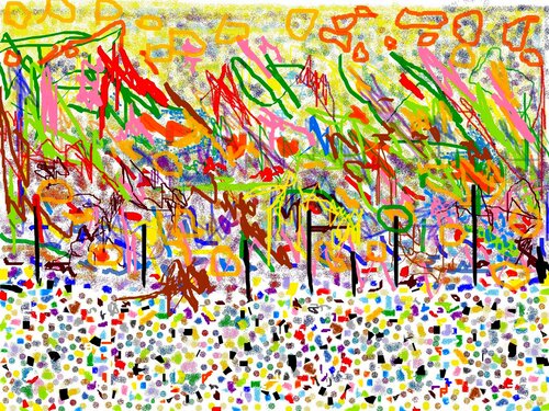 Saturated  Digital Landscape JLP